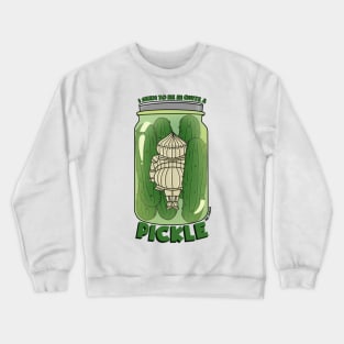 In a Pickle Onion Knight Crewneck Sweatshirt